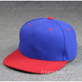 Cappelli Snapback neri personalizzati con logo patch in gomma